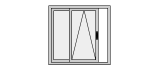 Scorrevole traslante sinistro su vetrata fissa – Tipologie costruttive infissi - Muralisi